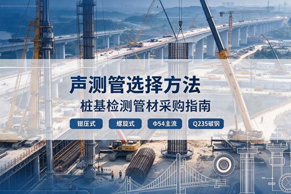 微山声测管选型标准