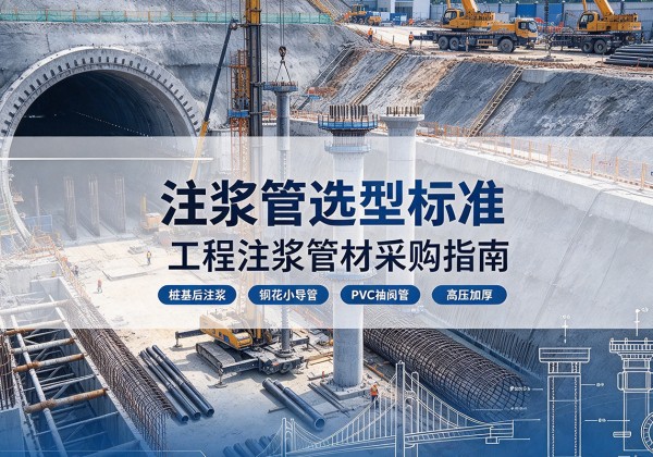 微山注浆管选型标准